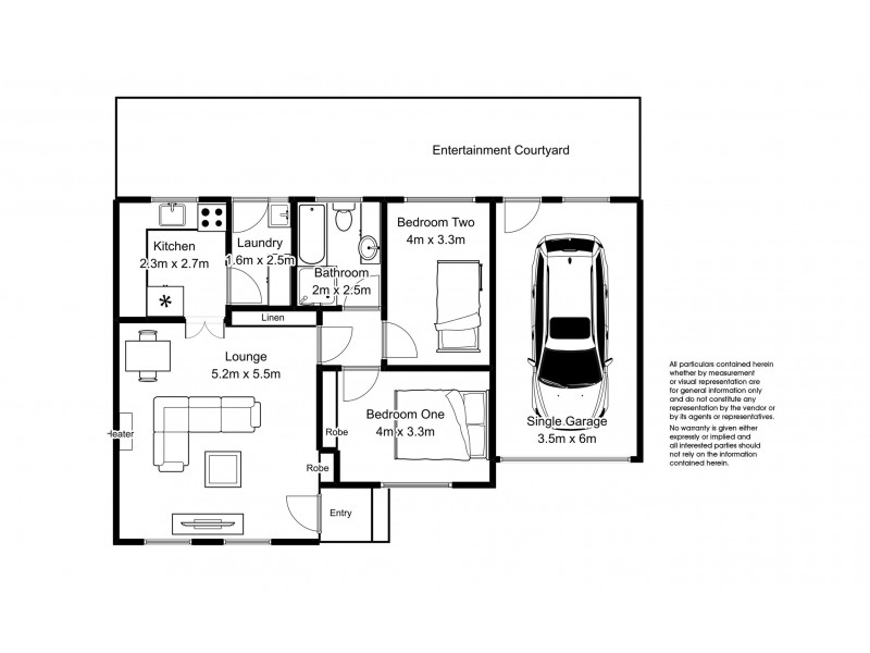 2/34 Douglas Street, Newstead TAS 7250 Floorplan