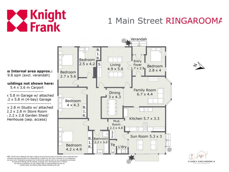 1 Main Street, Ringarooma TAS 7263 Floorplan