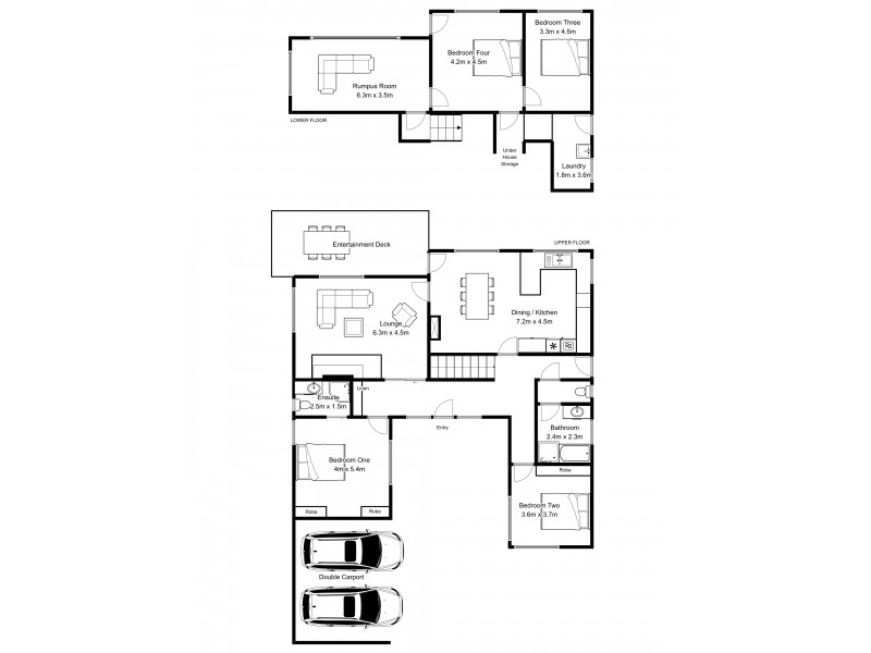 42 Bald Hill Road, Trevallyn TAS 7250 Floorplan