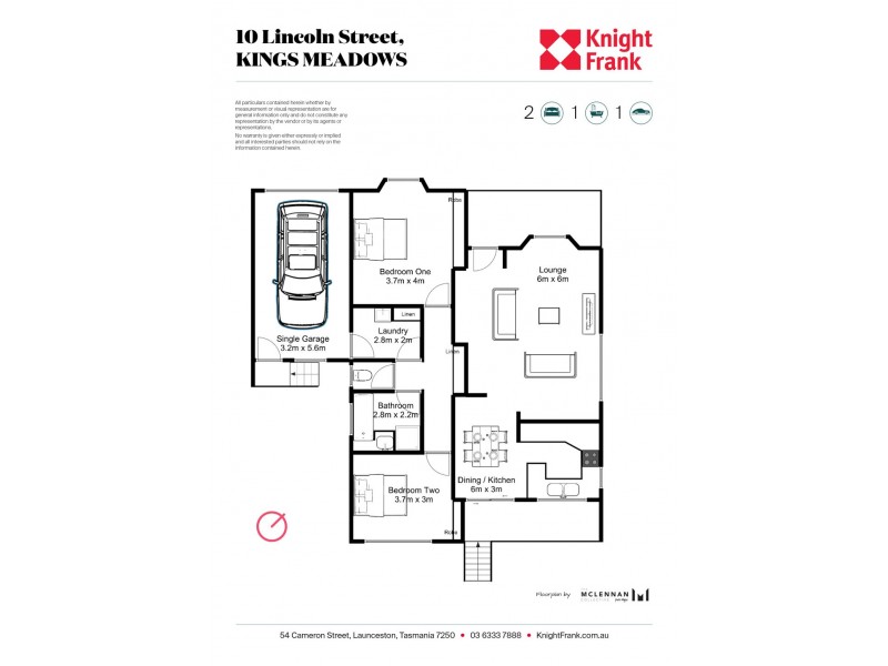 10 Lincoln Street, Kings Meadows TAS 7249 Floorplan