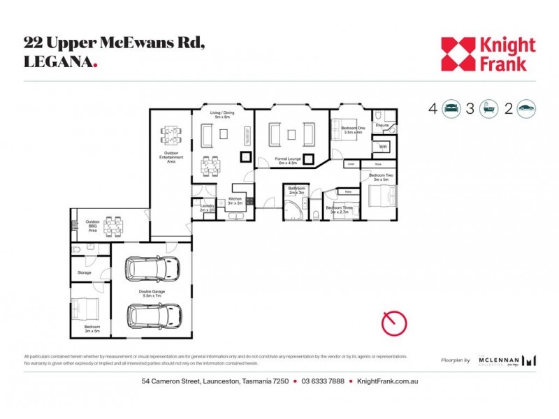 22 Upper McEwans Road, Legana TAS 7277 Floorplan