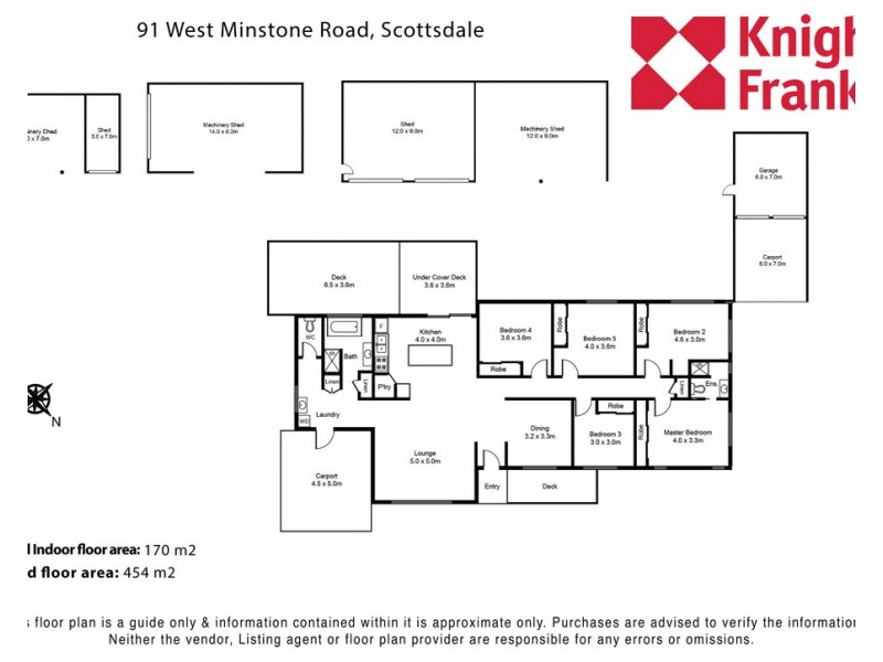 91 West Minstone Road, Scottsdale TAS 7260 Floorplan