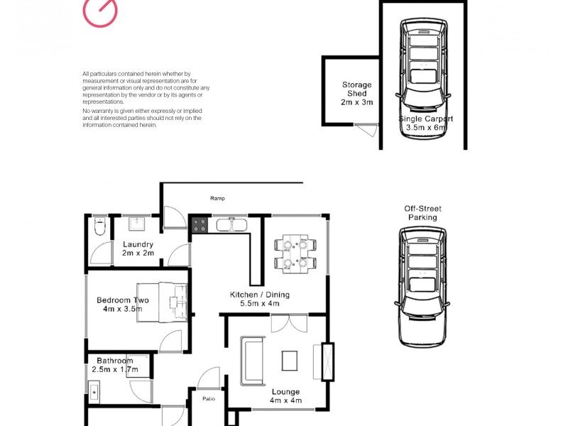 4 Clare St, Mowbray TAS 7248 Floorplan