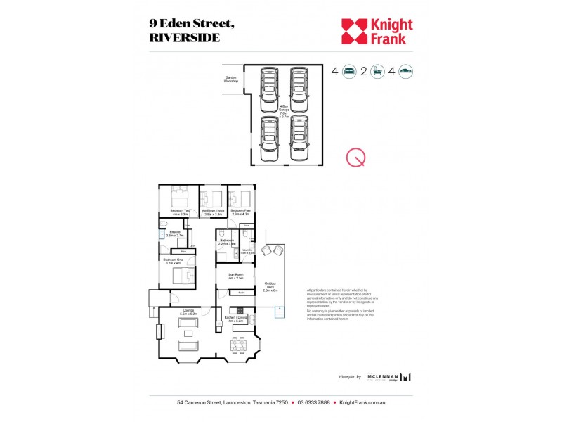 9 Eden Street, Riverside TAS 7250 Floorplan