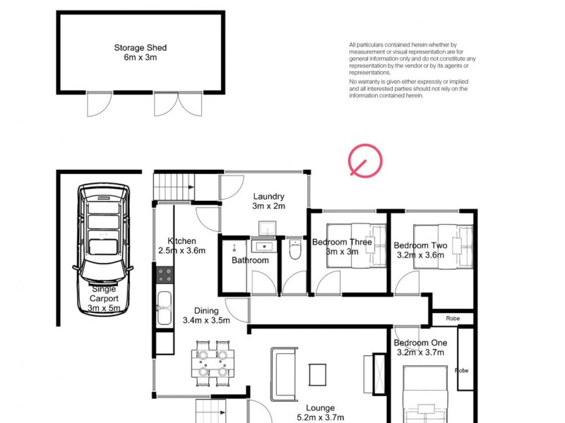 22 Mackay Street, Mayfield TAS 7248 Floorplan