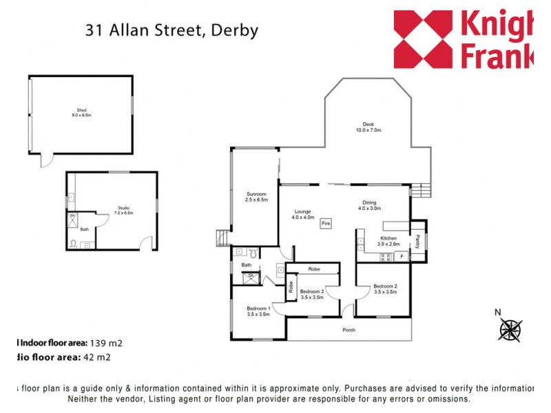 31 Allan Street, Derby TAS 7264 Floorplan