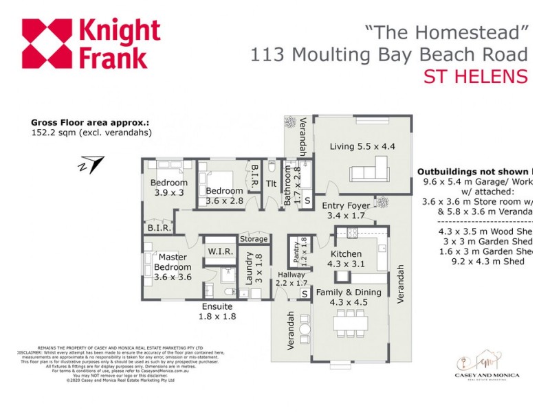113 Moulting Bay Beach Road, St Helens TAS 7216 Floorplan