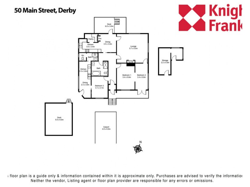 50 Main Street, Derby TAS 7264 Floorplan
