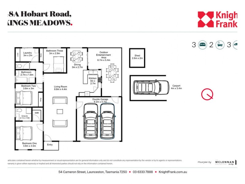 48a Hobart Road, Kings Meadows TAS 7249 Floorplan