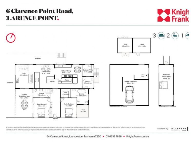 76 Clarence Point Road, Clarence Point TAS 7270 Floorplan