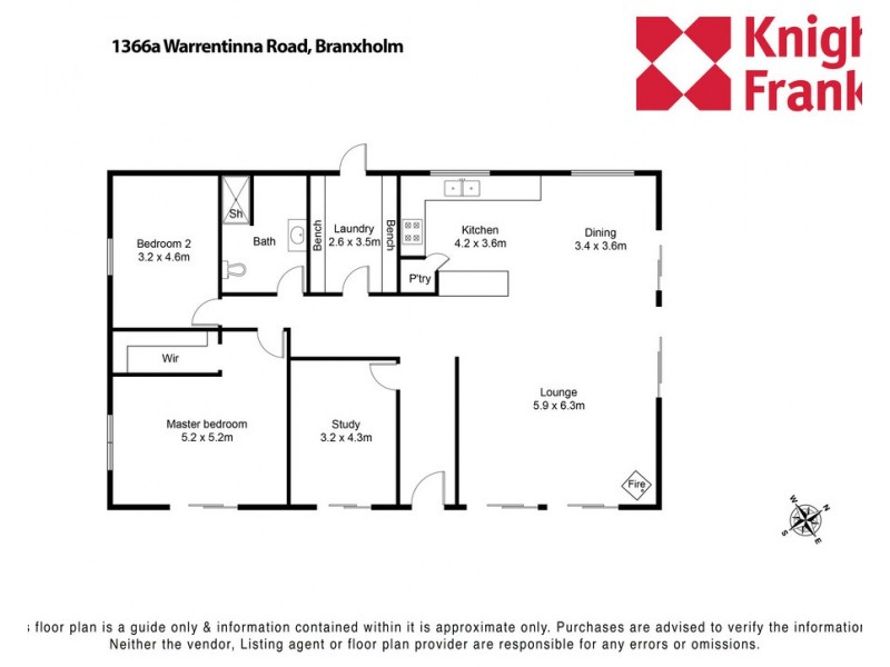 Lot 2 1366 Warrentinna Road, Branxholm TAS 7261 Floorplan