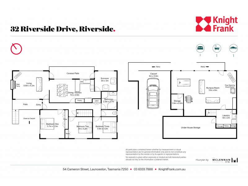 32 Riverside Drive, Riverside TAS 7250 Floorplan