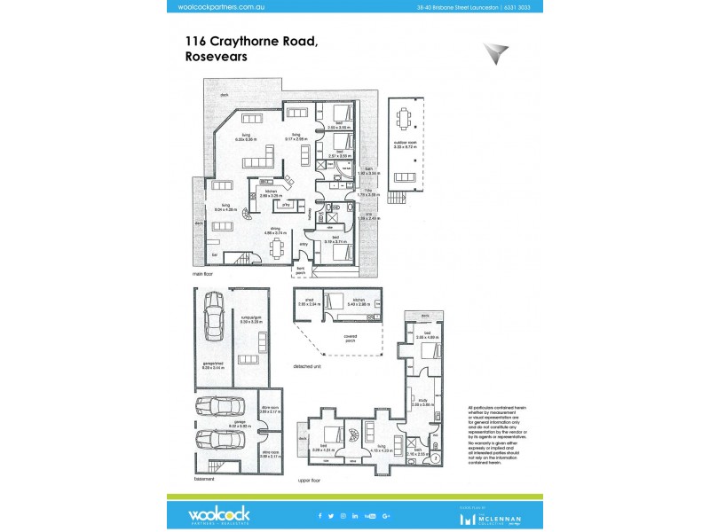 116 Craythorne Rd, Rosevears TAS 7277 Floorplan