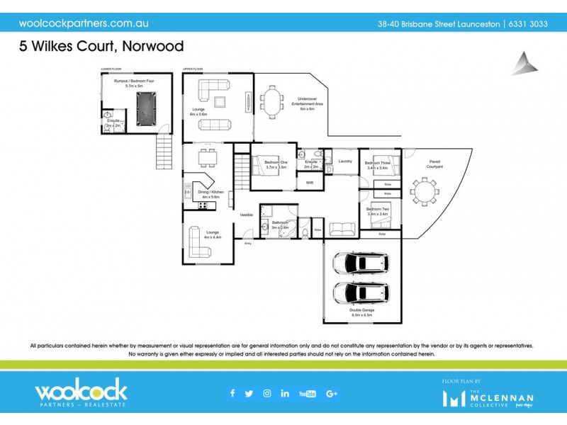 5 Wilkes Court, Norwood TAS 7250 Floorplan