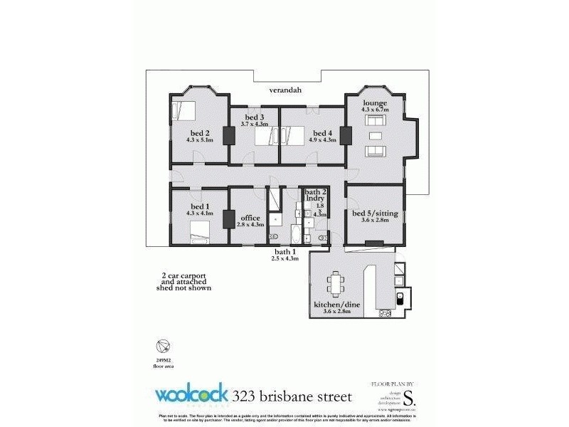 323 Brisbane Street, Launceston TAS 7250 Floorplan