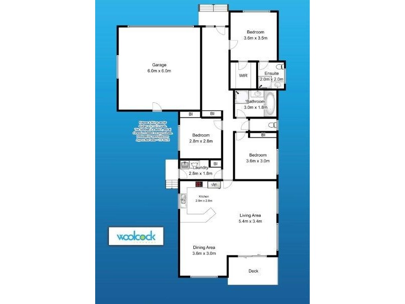 23 Rothesay Close, Newnham TAS 7248 Floorplan