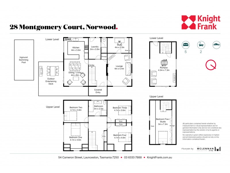 28 Montgomery Court, Norwood TAS 7250 Floorplan