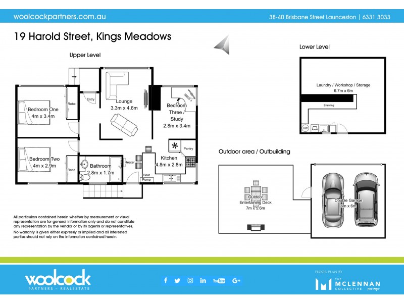 19 Harold Street, Kings Meadows TAS 7249 Floorplan