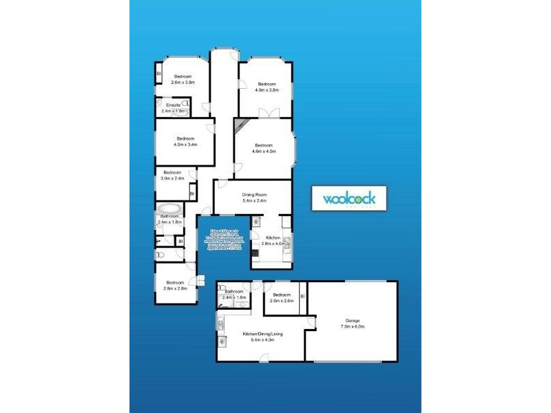 43 Haig St, Mowbray TAS 7248 Floorplan