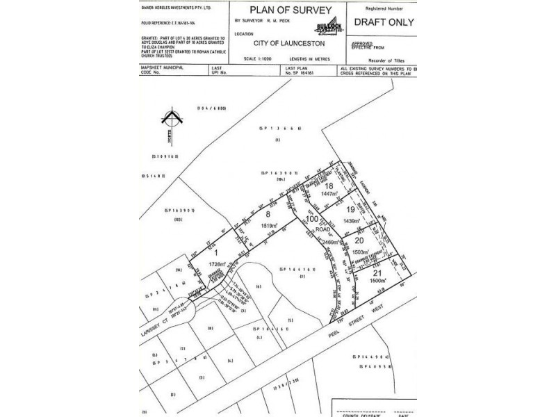 Various Lots Granville Heights, West Launceston TAS 7250 Floorplan