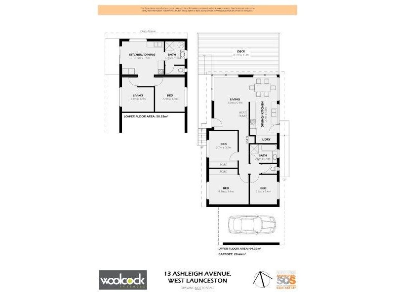 13 Ashleigh Avenue, West Launceston TAS 7250 Floorplan