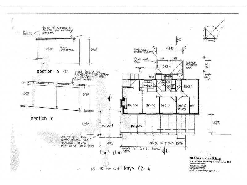 13 Glencoe Avenue, Trevallyn TAS 7250 Floorplan