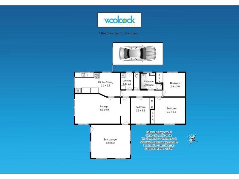 7 Rondora Court, Newnham TAS 7248 Floorplan