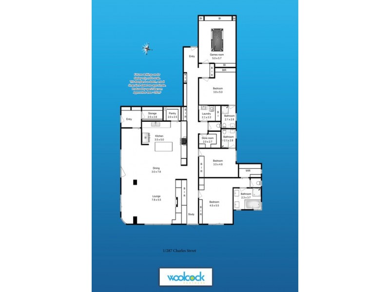 1/287 Charles Street, Launceston TAS 7250 Floorplan