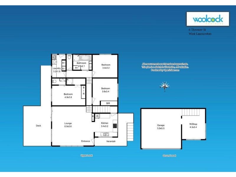 6 Thrower Street, West Launceston TAS 7250 Floorplan