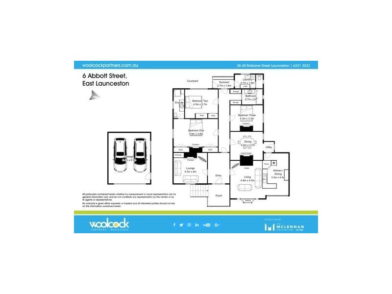 6 Abbott Street, East Launceston TAS 7250 Floorplan