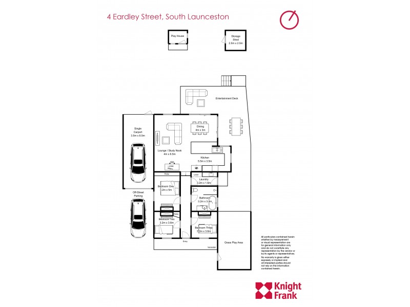 4 Eardley Street, South Launceston TAS 7249 Floorplan