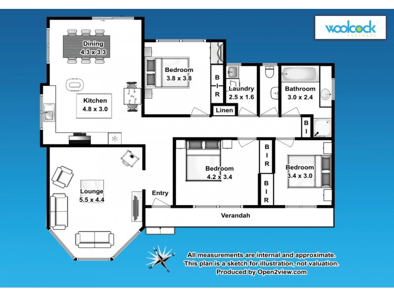 6 Monte Carlo Court, Prospect TAS 7250 Floorplan