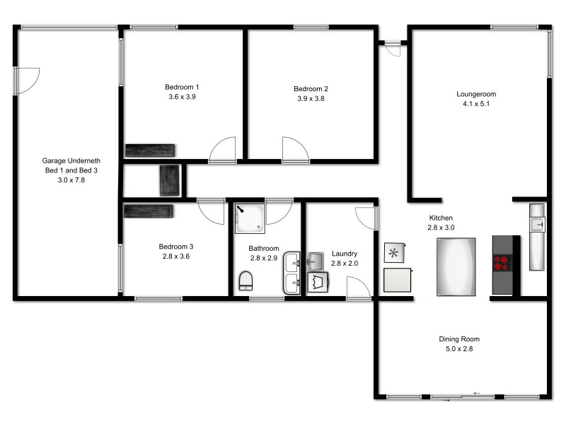 27 Robin Street, Newstead TAS 7250 Floorplan