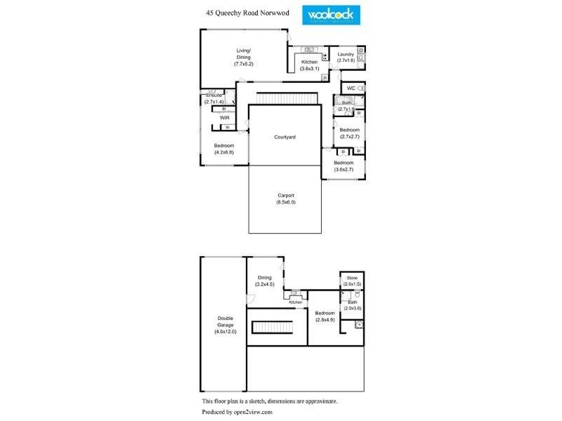 45 Queechy Rd, Norwood TAS 7250 Floorplan