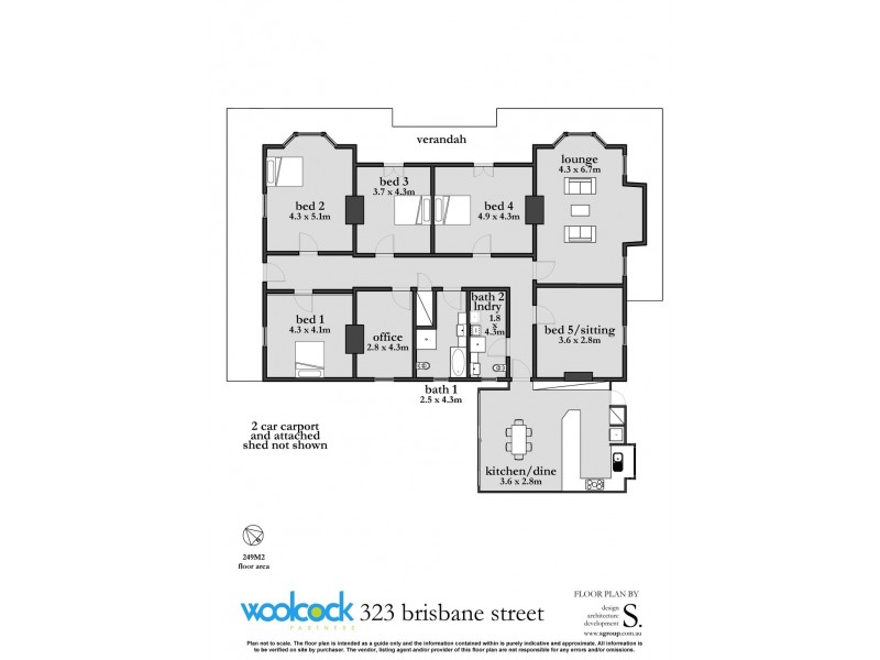 323 Brisbane Street, West Launceston TAS 7250 Floorplan