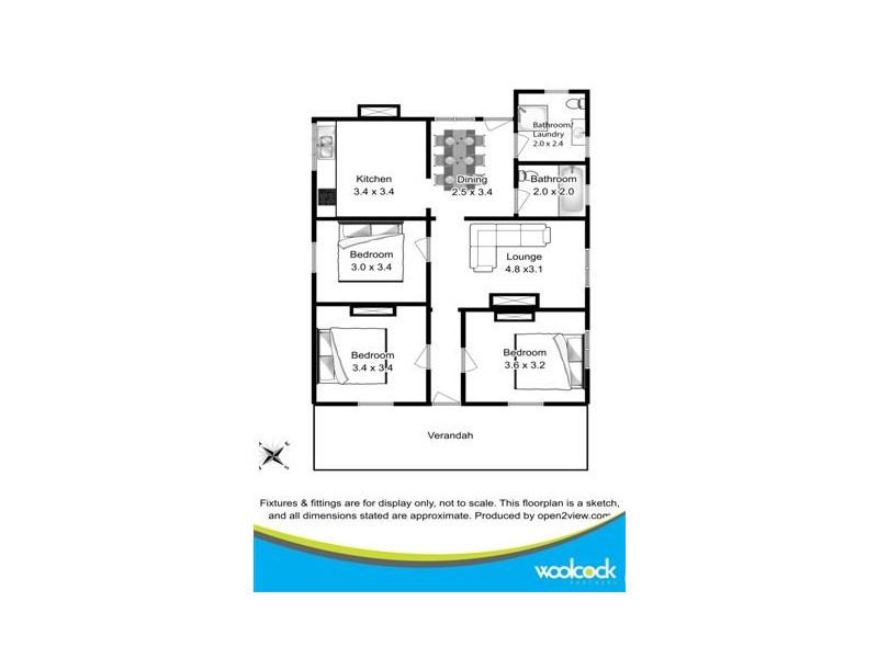 2 Little Green Street, Invermay TAS 7248 Floorplan