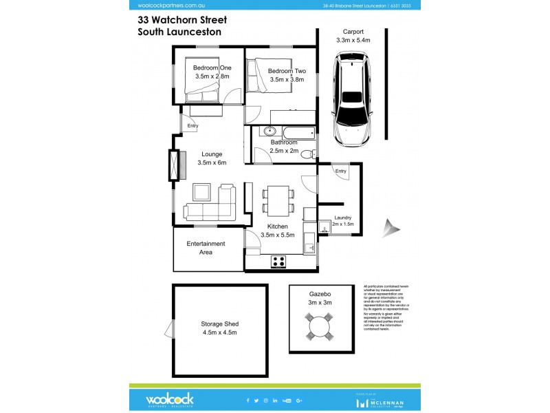 33 Watchorn Street, South Launceston TAS 7249 Floorplan