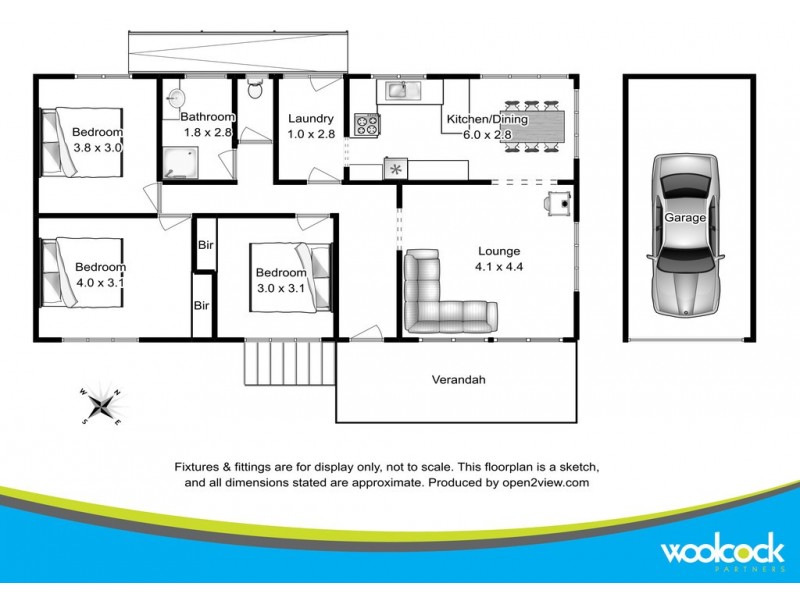 4 Partridge Drive, Legana TAS 7277 Floorplan