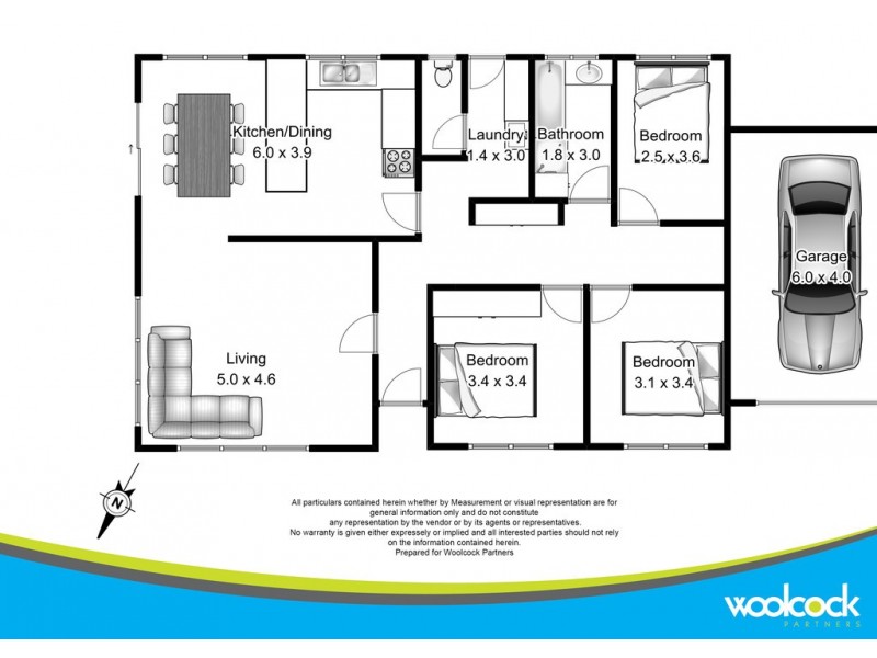 11 Pamela Court, Summerhill TAS 7250 Floorplan
