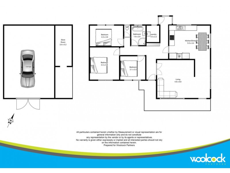 73A Gascoyne St, Kings Meadows TAS 7249 Floorplan