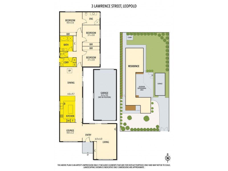 3 Lawrence Street, Leopold VIC 3224 Floorplan