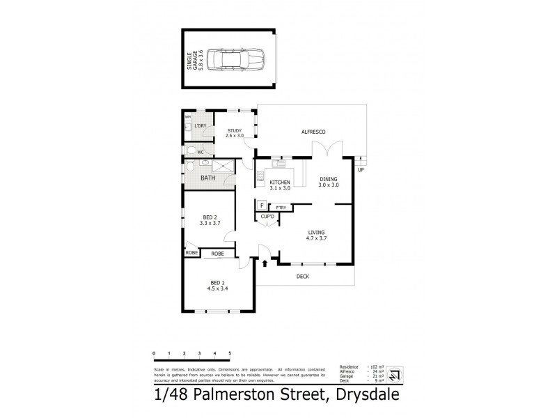 1/48 Palmerston Street, Drysdale VIC 3222 Floorplan