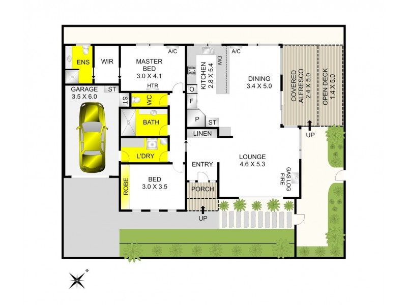 2/1 High Ridge Drive, Clifton Springs VIC 3222 Floorplan