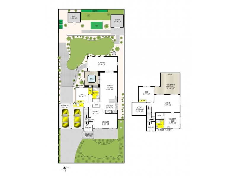 60 Barrands Lane, Clifton Springs VIC 3222 Floorplan