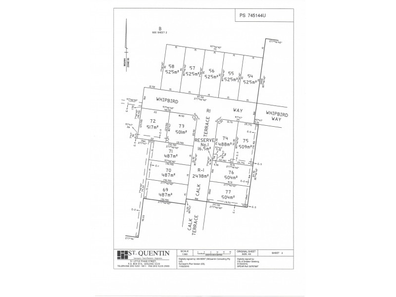 Lot 69 Calk Terrace, St Leonards VIC 3223 Floorplan