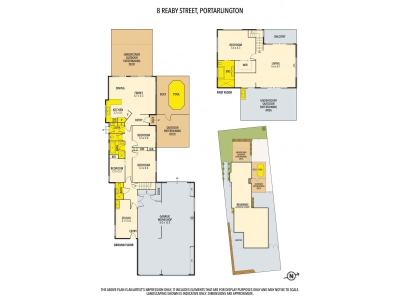 8 Reaby Street, Portarlington VIC 3223 Floorplan