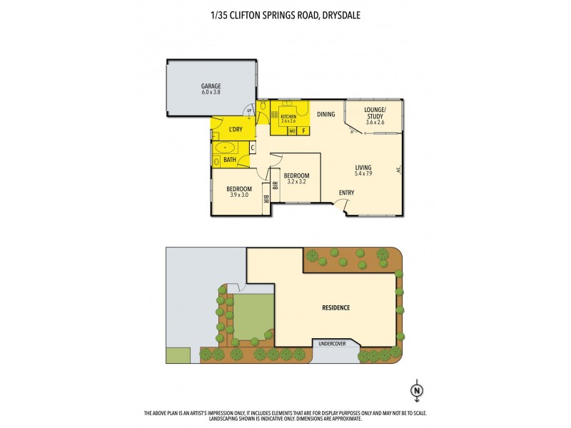 1/35 Clifton Springs Road, Drysdale VIC 3222 Floorplan