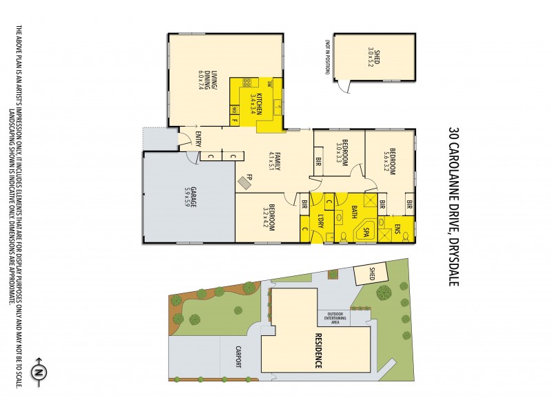 30 Carolanne Drive, Drysdale VIC 3222 Floorplan