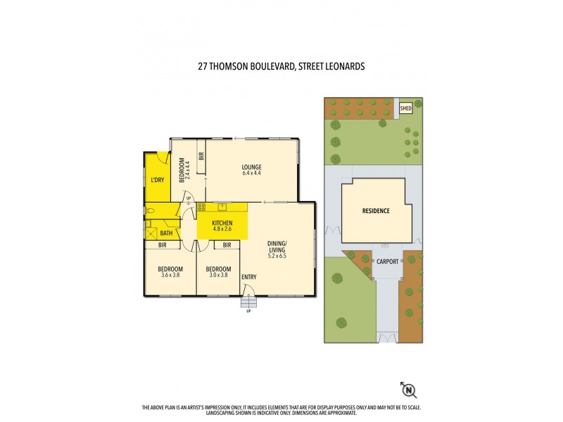 27 Thomson Boulevard, St Leonards VIC 3223 Floorplan