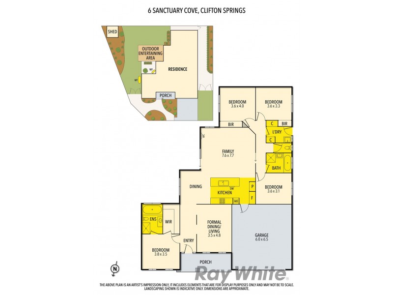 6 Sanctuary Cove, Clifton Springs VIC 3222 Floorplan